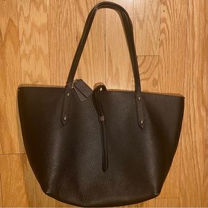 Black Market Tote Purse w/ Floral Interior - Coach